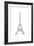 As the French Say…Eiffel Tower-Marion De Lauzun-Framed Premium Giclee Print