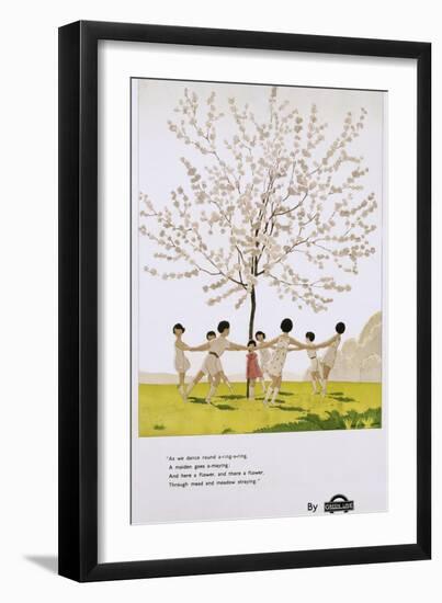 As We Dance Round a Ring-A-Ring Poster-Andre-Edouard Marty-Framed Giclee Print