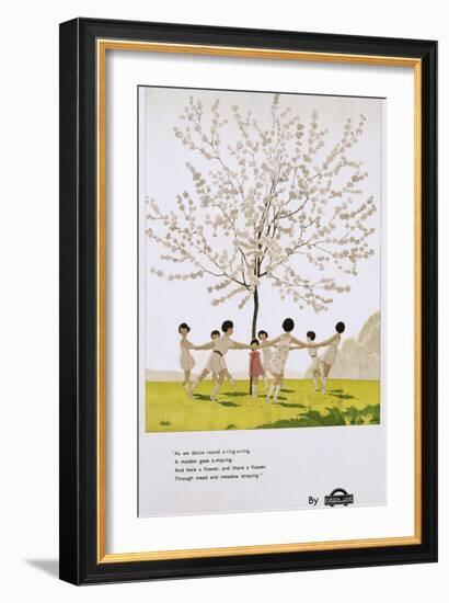 As We Dance Round a Ring-A-Ring Poster-Andre-Edouard Marty-Framed Giclee Print