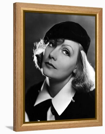 As You Desire Me, Greta Garbo, Portrait by Clarence Sinclair Bull, 1932-null-Framed Stretched Canvas