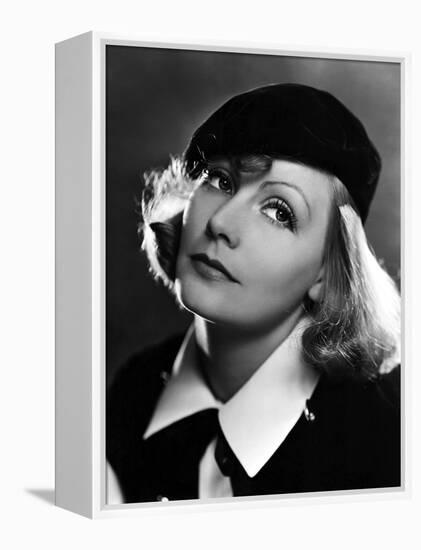 As You Desire Me, Greta Garbo, Portrait by Clarence Sinclair Bull, 1932-null-Framed Stretched Canvas