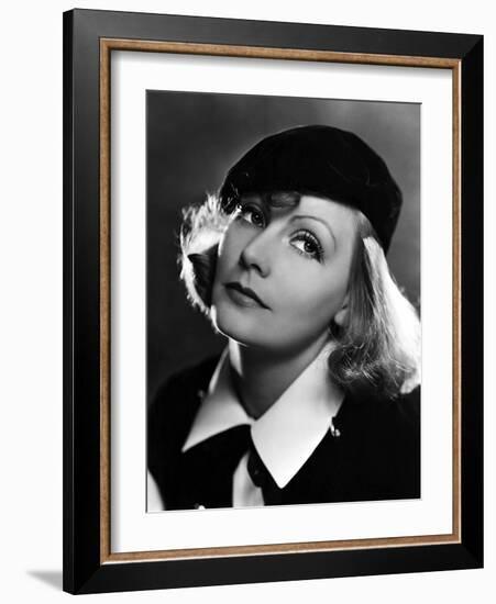 As You Desire Me, Greta Garbo, Portrait by Clarence Sinclair Bull, 1932-null-Framed Photo