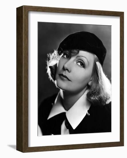 As You Desire Me, Greta Garbo, Portrait by Clarence Sinclair Bull, 1932-null-Framed Premium Photographic Print