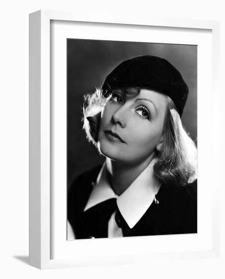 As You Desire Me, Greta Garbo, Portrait by Clarence Sinclair Bull, 1932-null-Framed Premium Photographic Print