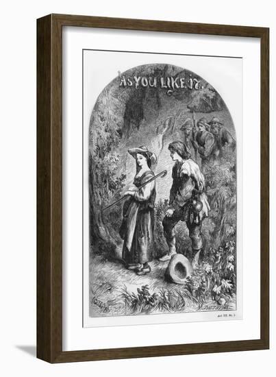 As you Like It by William Shakaespeare-John Gilbert-Framed Giclee Print