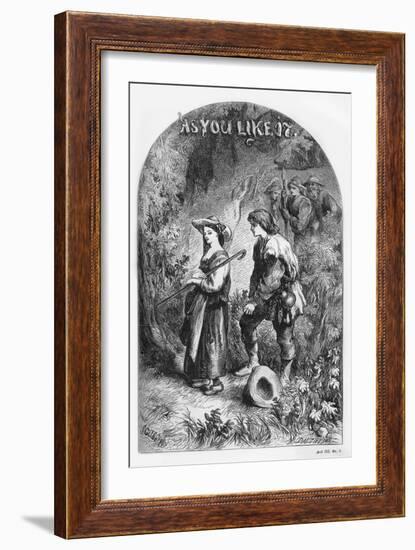 As you Like It by William Shakaespeare-John Gilbert-Framed Giclee Print
