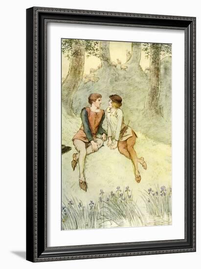 As you Like It by William Shakespeare-Hugh Thomson-Framed Giclee Print