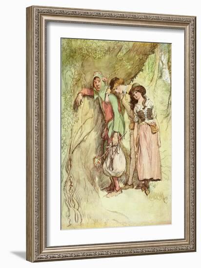 As you Like It by William Shakespeare-Hugh Thomson-Framed Giclee Print