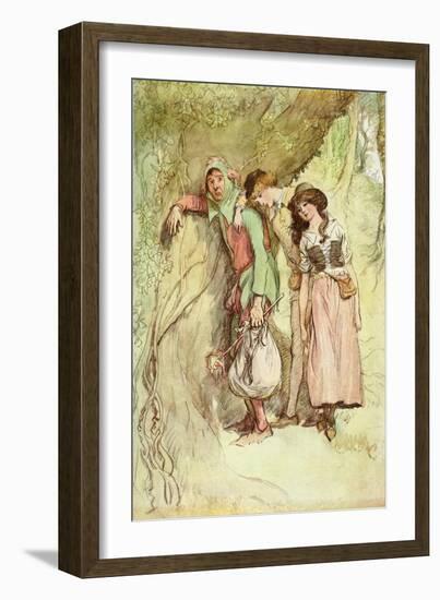 As you Like It by William Shakespeare-Hugh Thomson-Framed Giclee Print