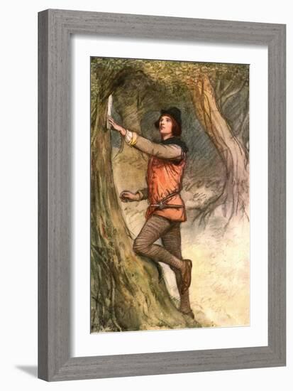 As you Like It by William Shakespeare-Hugh Thomson-Framed Giclee Print