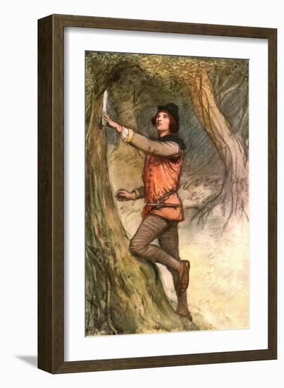 As you Like It by William Shakespeare-Hugh Thomson-Framed Giclee Print