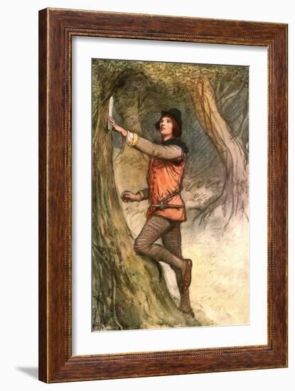 As you Like It by William Shakespeare-Hugh Thomson-Framed Giclee Print