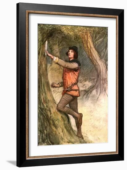 As you Like It by William Shakespeare-Hugh Thomson-Framed Giclee Print