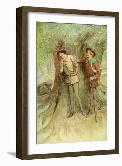 As you Like It by William Shakespeare-Hugh Thomson-Framed Giclee Print