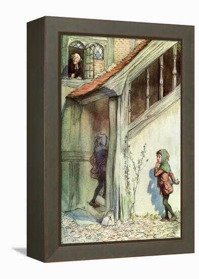 As you Like It by William Shakespeare-Hugh Thomson-Framed Premier Image Canvas