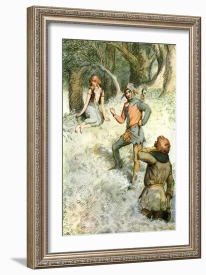 As you Like It by William Shakespeare-Hugh Thomson-Framed Giclee Print