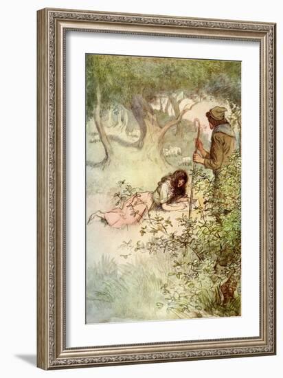 As you Like It by William Shakespeare-Hugh Thomson-Framed Giclee Print