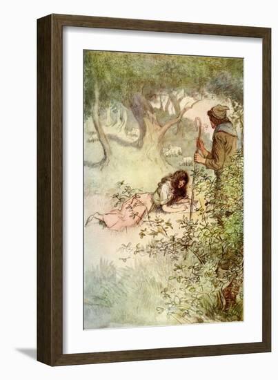 As you Like It by William Shakespeare-Hugh Thomson-Framed Giclee Print