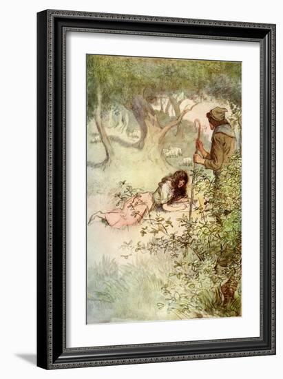 As you Like It by William Shakespeare-Hugh Thomson-Framed Giclee Print