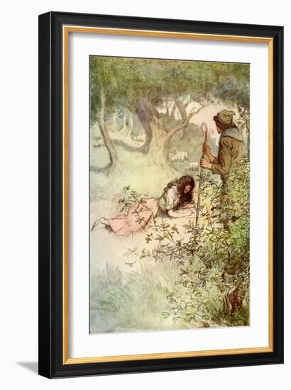 As you Like It by William Shakespeare-Hugh Thomson-Framed Giclee Print