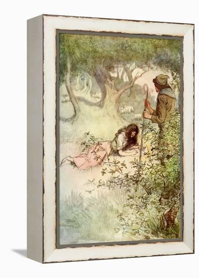 As you Like It by William Shakespeare-Hugh Thomson-Framed Premier Image Canvas