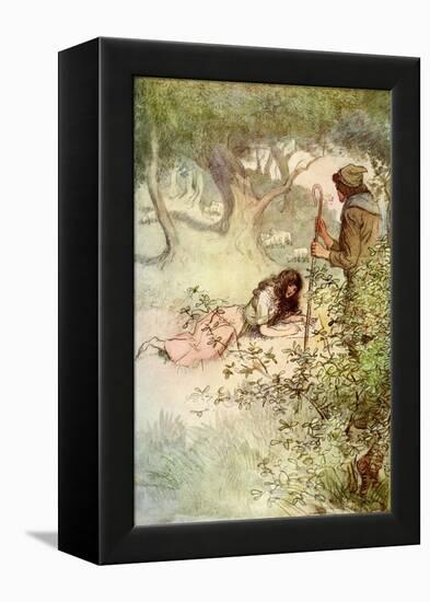 As you Like It by William Shakespeare-Hugh Thomson-Framed Premier Image Canvas