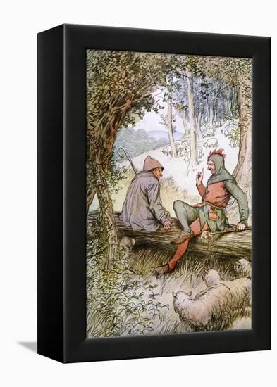 As you Like It by William Shakespeare-Hugh Thomson-Framed Premier Image Canvas