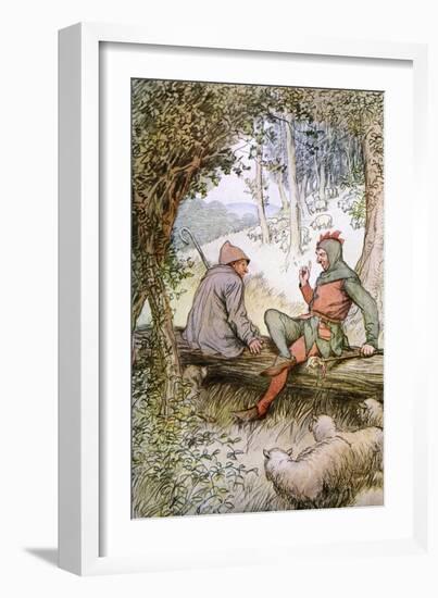 As you Like It by William Shakespeare-Hugh Thomson-Framed Giclee Print