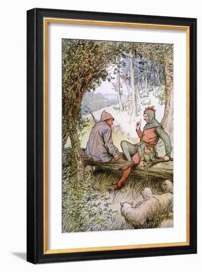 As you Like It by William Shakespeare-Hugh Thomson-Framed Giclee Print