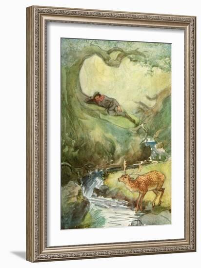 As you Like It by William Shakespeare-Hugh Thomson-Framed Giclee Print