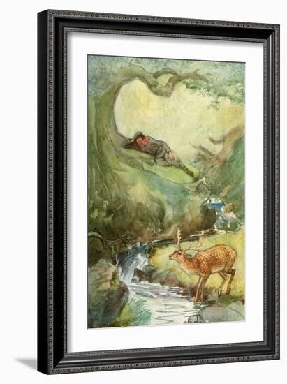 As you Like It by William Shakespeare-Hugh Thomson-Framed Giclee Print