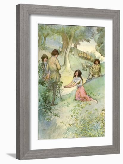 As you Like It by William Shakespeare-Hugh Thomson-Framed Giclee Print