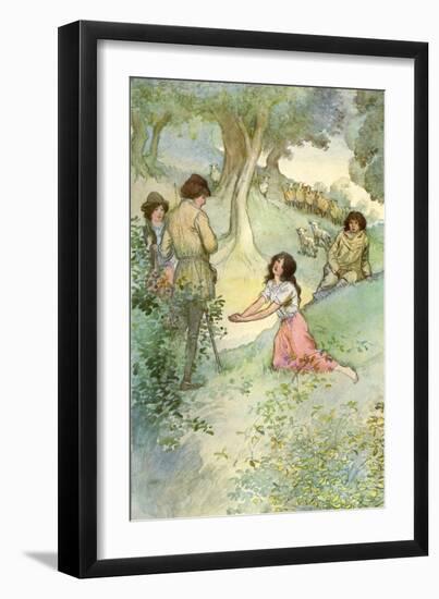 As you Like It by William Shakespeare-Hugh Thomson-Framed Giclee Print