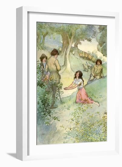 As you Like It by William Shakespeare-Hugh Thomson-Framed Giclee Print