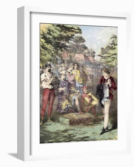 As You Like It, Polka, Adam Wright-Alfred Concanen-Framed Giclee Print