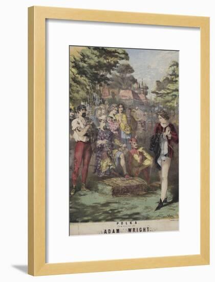 As You Like It, Polka, Adam Wright-Alfred Concanen-Framed Giclee Print