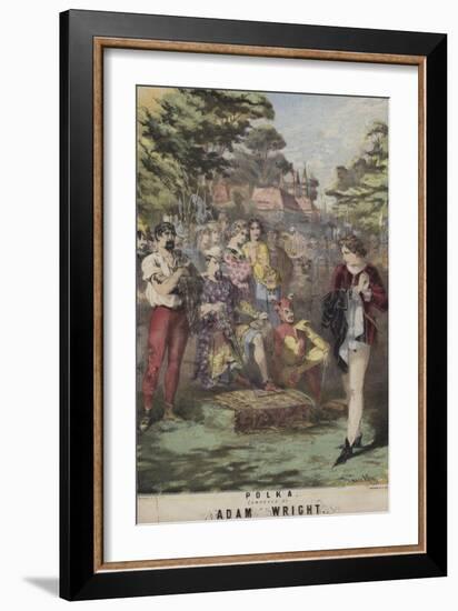 As You Like It, Polka, Adam Wright-Alfred Concanen-Framed Giclee Print