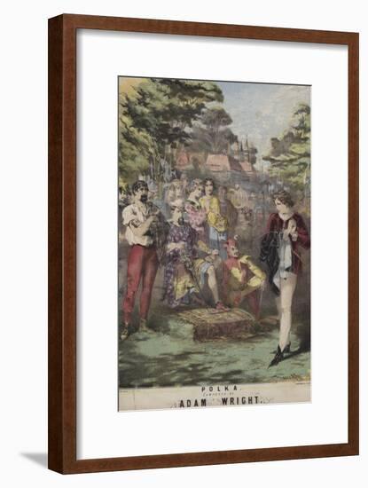 As You Like It, Polka, Adam Wright-Alfred Concanen-Framed Giclee Print