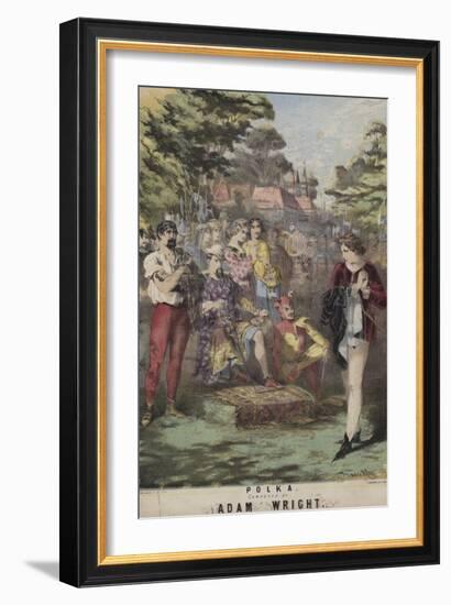 As You Like It, Polka, Adam Wright-Alfred Concanen-Framed Giclee Print