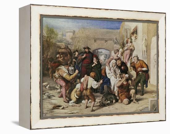 As You Like It-William Mulready-Framed Premier Image Canvas