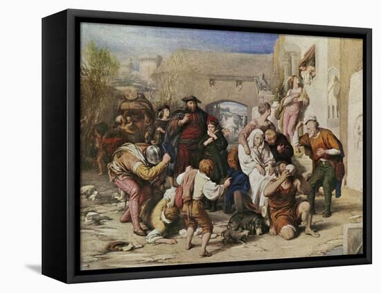 As You Like It-William Mulready-Framed Premier Image Canvas