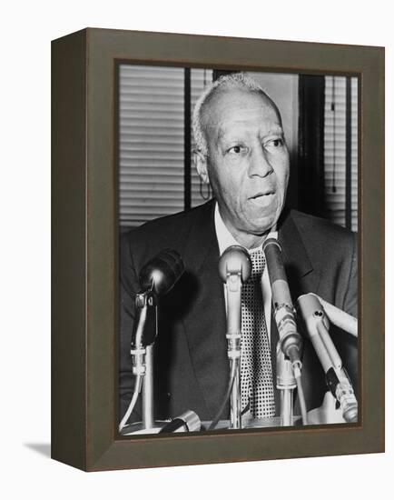 Asa Philip Randolph, 1964-American Photographer-Framed Premier Image Canvas