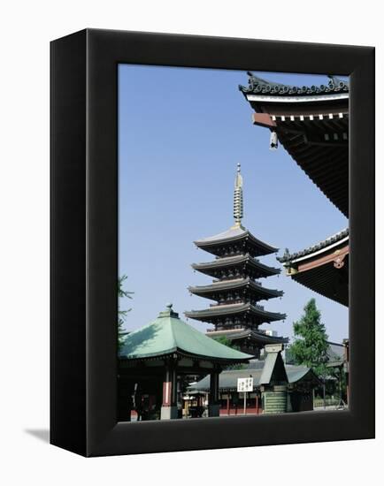 Asakusa Kannon Temple, Tokyo, Japan-null-Framed Premier Image Canvas