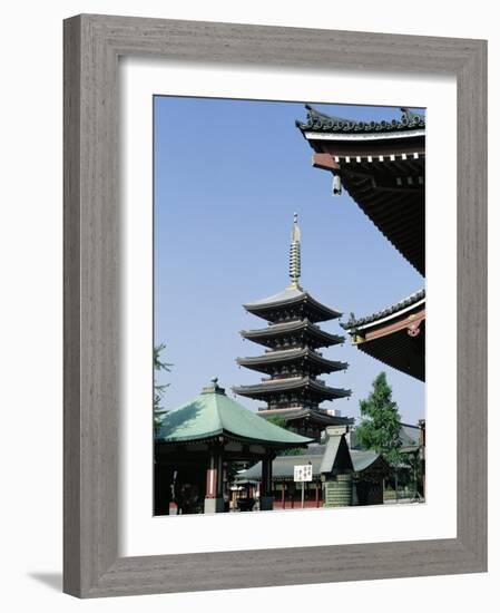 Asakusa Kannon Temple, Tokyo, Japan-null-Framed Photographic Print