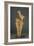 Asante Royal Umbrella Finial Depiciting a Bird and its Young, from Ghana (Gilt Wood)-African-Framed Giclee Print