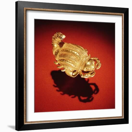 Asante Scorpion Ring, from Ghana (Gold)-African-Framed Giclee Print