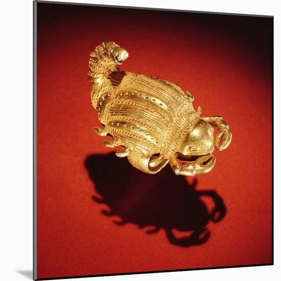 Asante Scorpion Ring, from Ghana (Gold)-African-Mounted Giclee Print