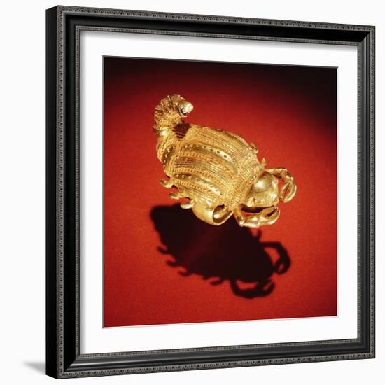 Asante Scorpion Ring, from Ghana (Gold)-African-Framed Giclee Print