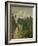 Ascending Path in Osny, 1883-Camille Pissarro-Framed Giclee Print