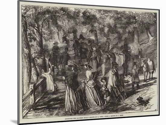 Ascending the Malvern Hills-Harrison William Weir-Mounted Giclee Print